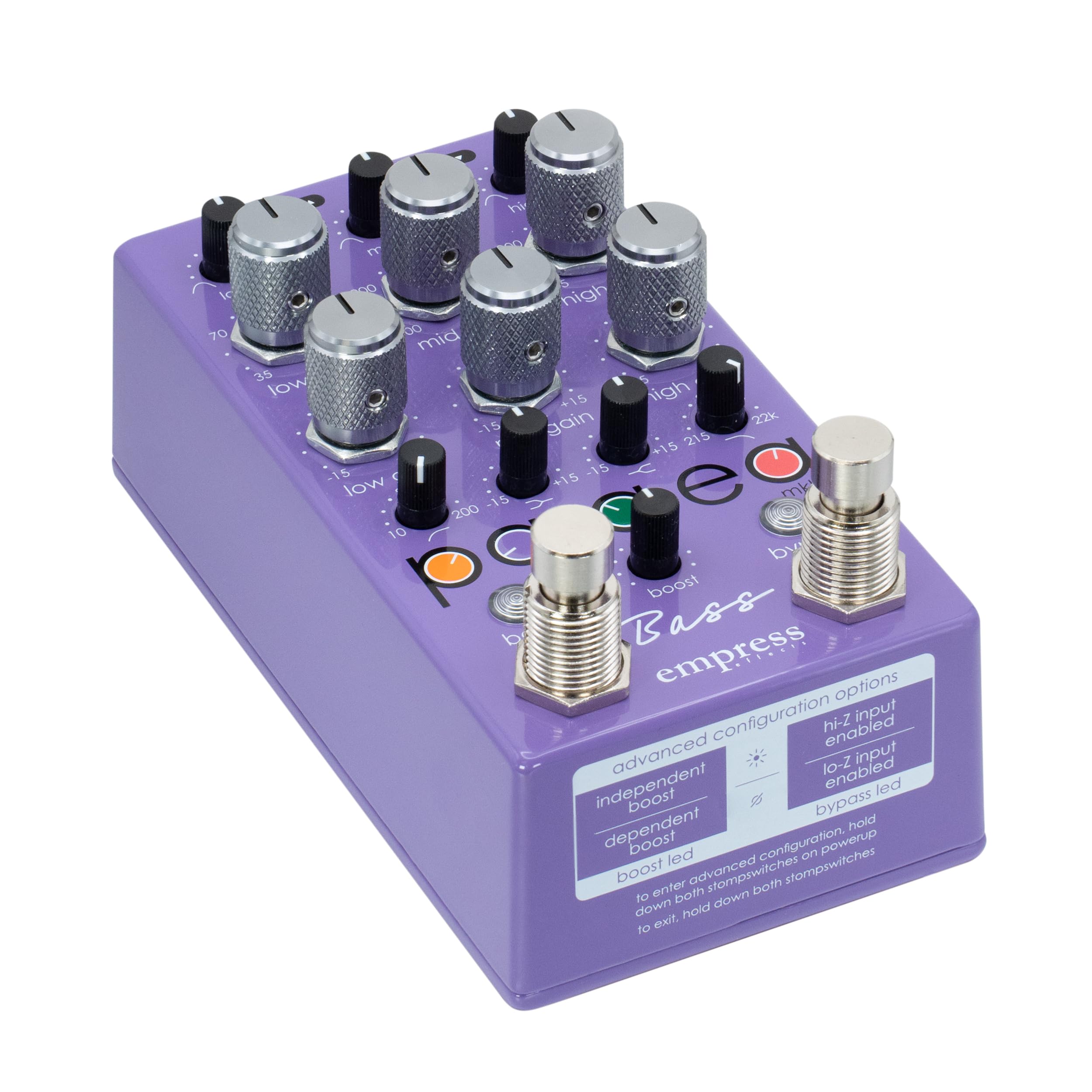 Amazon.com: Empress Effects ParaEQ Bass Effects Pedal : Musical